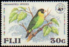 Fiji #397-400 Never Hinged Complete Set(4), 1979, Birds, Never Hinged