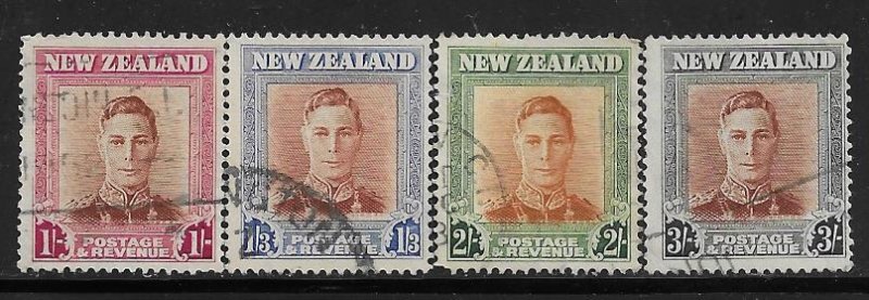 New Zealand 265 - 268 used  2018 SCV $6.50  - - 10664