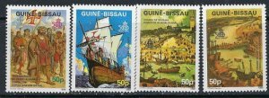 Guinea Bissau 690-93 MNH 1987 Discovery of America anniversary (ak3134)