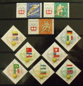 A2660   HUNGARY           Collection       Two Pages       Used