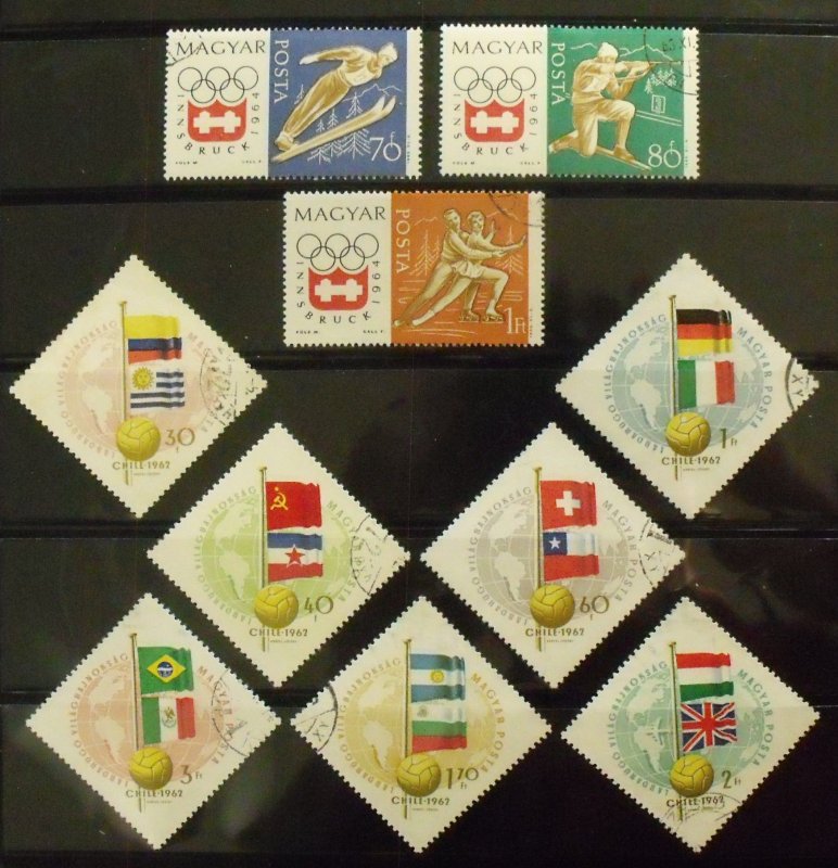 A2660   HUNGARY           Collection       Two Pages       Used