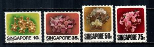 Singapore #319-322  Mint  Scott $3.80