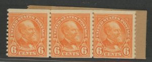 United States #723 Unused Multiple