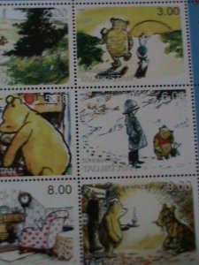 ​TAJIKISTAN-1999-DINSEY CARTOONS- WINNIE THE POOH-MNH-SHEET VF-LAST ONE