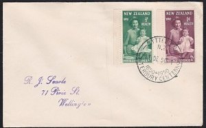 NEW ZEALAND 1950 Canterbury Centennial cover - Lyttelton commem cds........B2144