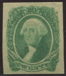 Confederate States 13 Var Position 24L DOUBLE TRANSFER Mint Stamp BX5250
