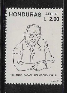 Honduras 1991 Rafael Heliodoro Valle Sc C815 MNH A2551