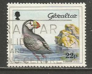 Gibraltar   #533  Used  (1988)  c.v. $1.00