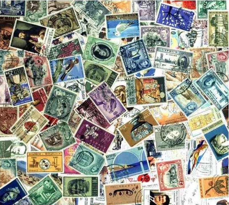 Cyprus - Stamp Collection - 100 Different Stamps