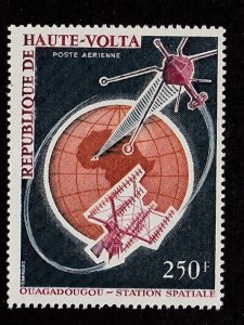 Burkina Faso # C29, Tracking Station  Mint NH, 1/2 Cat.