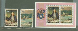 Aitutaki #171-171A  Single (Complete Set)