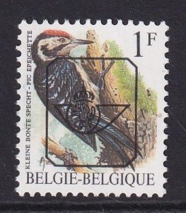 Belgium  #1217  MNH  1990  birds 1f  pre cancelled pic epeichette