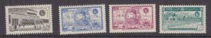 SYRIA, 1955 Damascus International Fair set of 4, lhm.