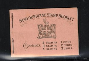 Newfoundland Booklet #3 Very Fine Never Hinged