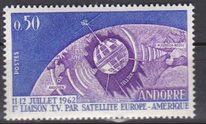 French Andorra Sc #154 Mint Hinged