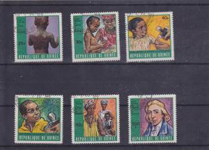 Guinea  Scott#  552-7  CTO