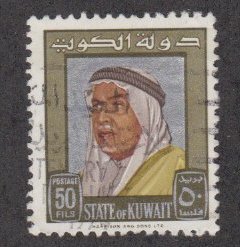 Kuwait # 237, Sheik Abdullah, Used,