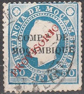 Mozambique Company #44 F-VF Used CV $4.00 (A15041)