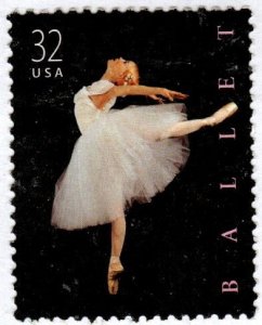 SC# 3237 - (32c) - American Ballet, used single