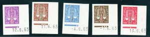 1963- 1968- Algeria - Imperforated- Imperf- Postage due- Tax- Timbre taxe- MNH** 