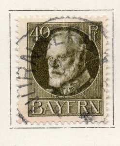 Bayern Bavaria 1914-18 Early Issue Fine Used 40pf. NW-120705