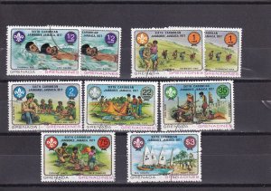 SA06a Grenada Grenadines 1977 6th Caribbean Jamboree First Day of Issue stamps