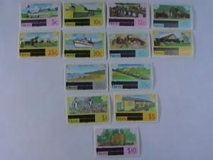 NEVIS # 100-112-MINT/NEVER HINGED-COMPLETE SET----QEII----1980