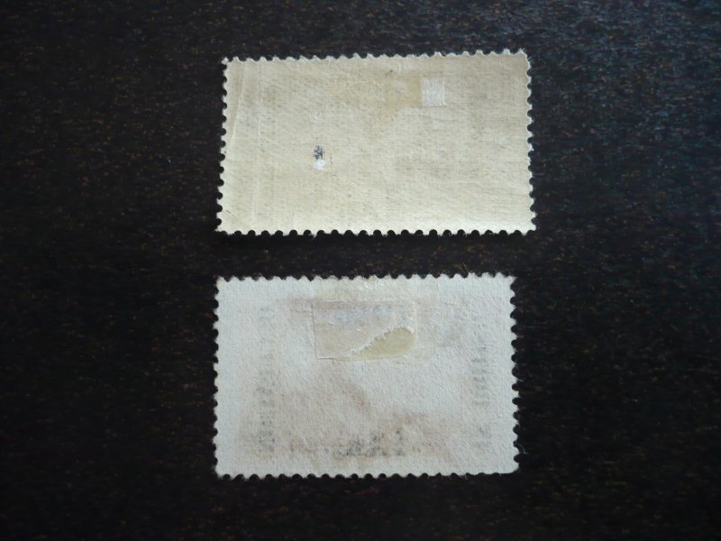Stamps - Iraq - Scott# N28,N30 - Mint Hinged Part Set of 2 Stamps