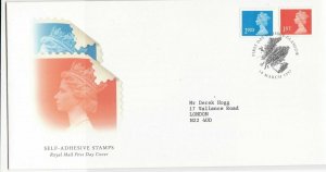 british 1997 Self-Adhesive Stamps Royal Mail FDC stamps cover ref 21559