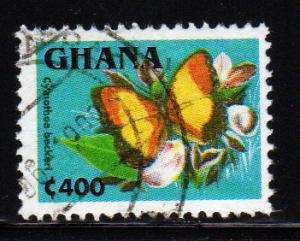 Ghana - #1835 Butterfly - Used