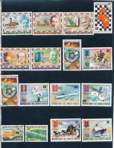 D393501 Upper Volta Nice selection of VFU Used stamps