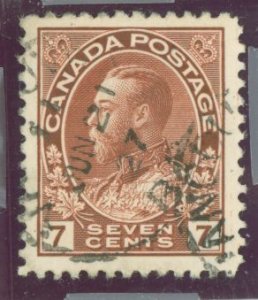 Canada #114 Used Single