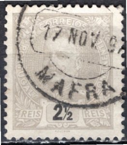 Portugal; 1895: Sc. # 110: Used Single Stamp