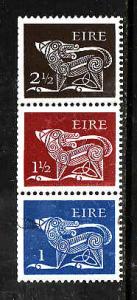 Ireland-Sc#294c-unused NH set of coil stamps-Animals-Dogs-1971-74-