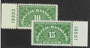 QE1b, QE2b Mint,OG,NH... SCV $10.00... Plate# singles