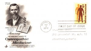 United States, Florida, First Day Cover, Foreign Destinations, Medical