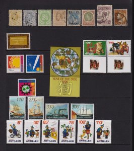 Netherlands Antilles - 25 stamps - several better items