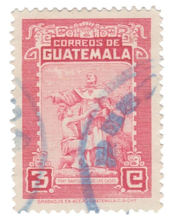 GUATEMALA STAMP 1949 SCOTT # 328. USED. # 1