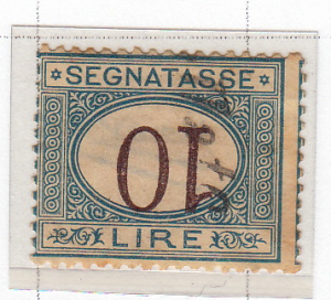 Italy Postage Due #J19a CV $325, Please see the description.