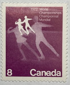 CANADA 1972 #559 Figure Skating - MNH