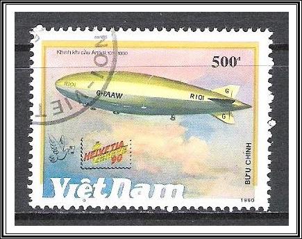 Vietnam North #2174 Airships CTO