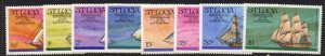 St Lucia 378-86 MNH Revolutionary Era Ships