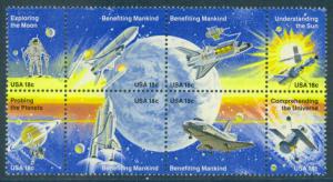 1912-1919 18c Space Fine MNH