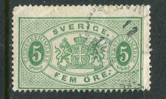 Sweden #O15 Used - Penny Auction