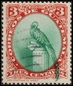 Guatemala 294 - Used - 3c Quetzal (1939) (cv $1.75) +