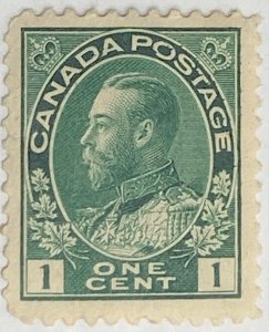 CANADA 1911-1925 #104 King George V 'Admiral' Issue - MH (CV 25$ +)