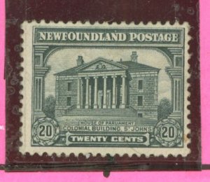 Newfoundland #157 Unused Single