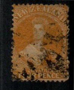 New Zealand Scott 35a Used (Catalog Value $1100.00)