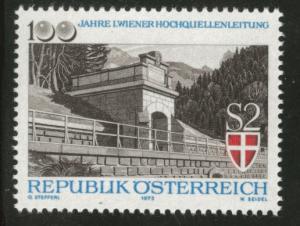 Austria Scott 957 Spring Water Supply 1973 stamp