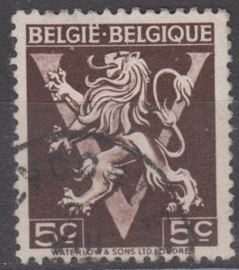 Belgium Scott #322 1944 Used